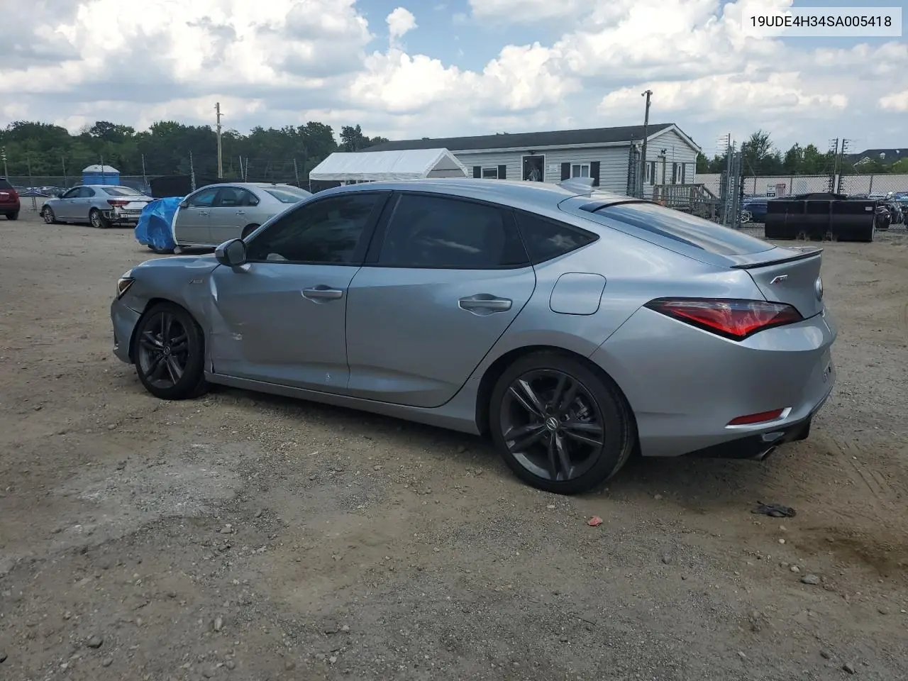 2025 Acura Integra A-Spec VIN: 19UDE4H34SA005418 Lot: 62604835