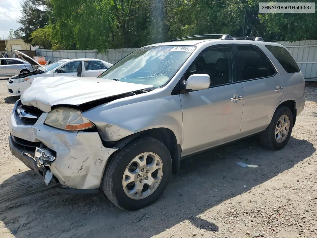 2001 Acura Mdx Touring VIN: 2HNYD18601H506537 Lot: 54155055