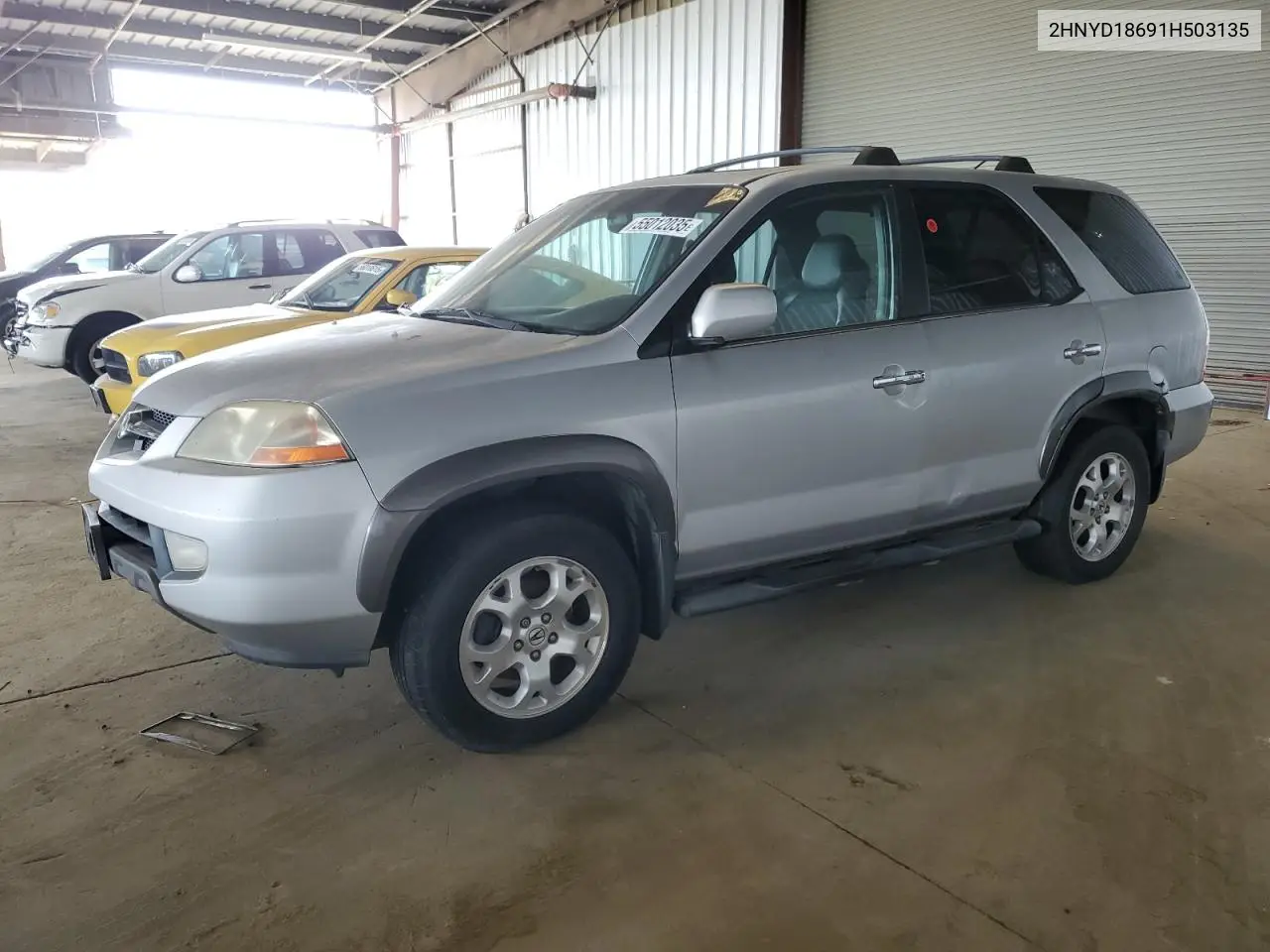 2001 Acura Mdx Touring VIN: 2HNYD18691H503135 Lot: 55012035
