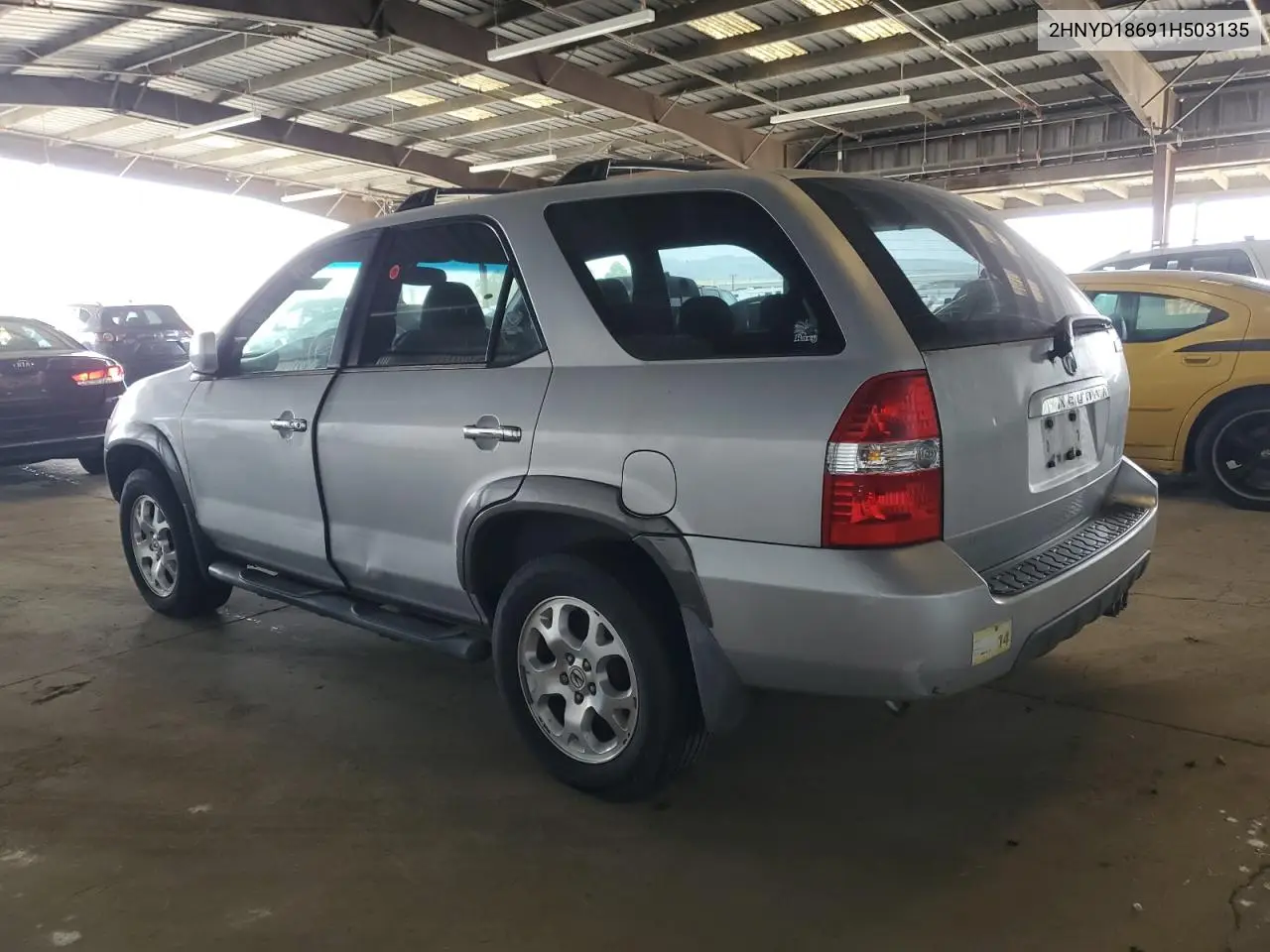 2001 Acura Mdx Touring VIN: 2HNYD18691H503135 Lot: 55012035