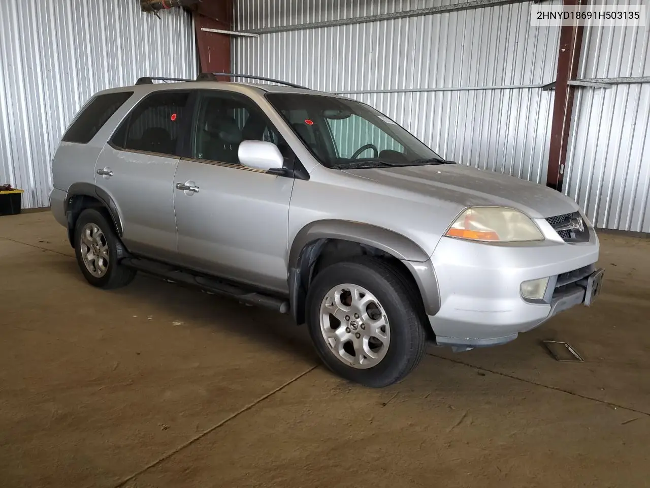 2001 Acura Mdx Touring VIN: 2HNYD18691H503135 Lot: 55012035