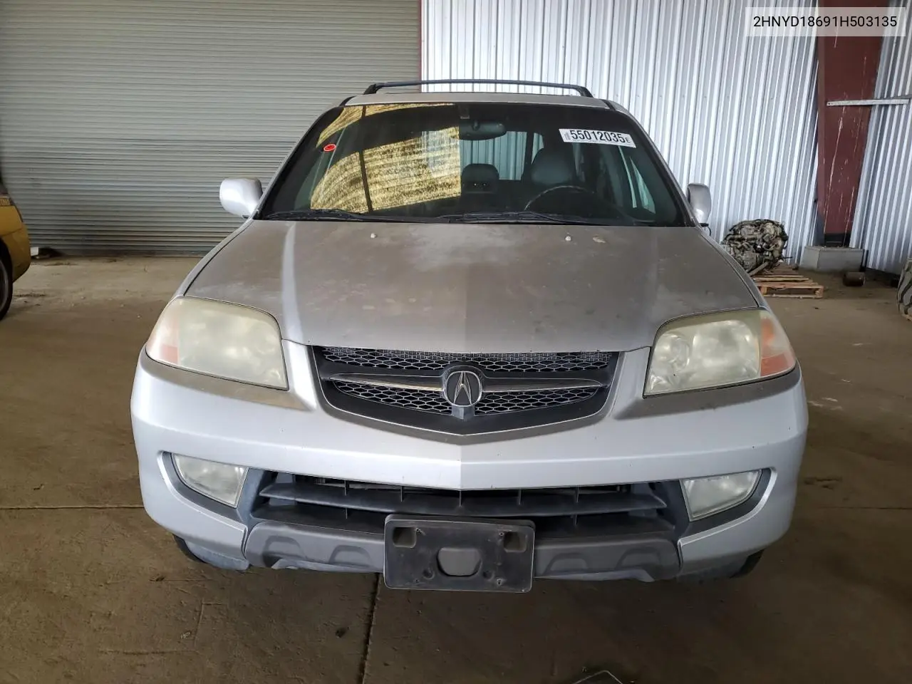 2001 Acura Mdx Touring VIN: 2HNYD18691H503135 Lot: 55012035