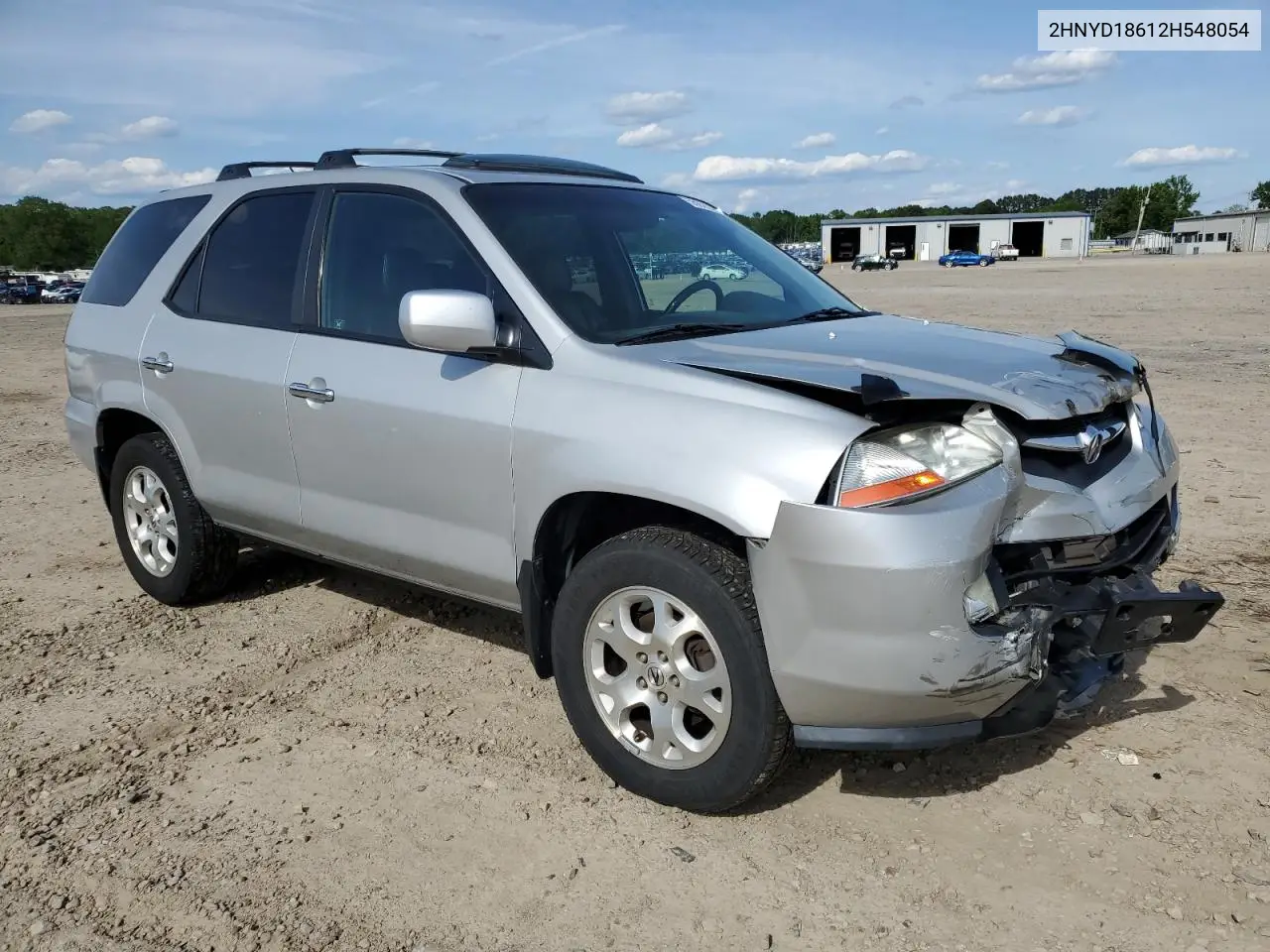 2002 Acura Mdx Touring VIN: 2HNYD18612H548054 Lot: 55925235