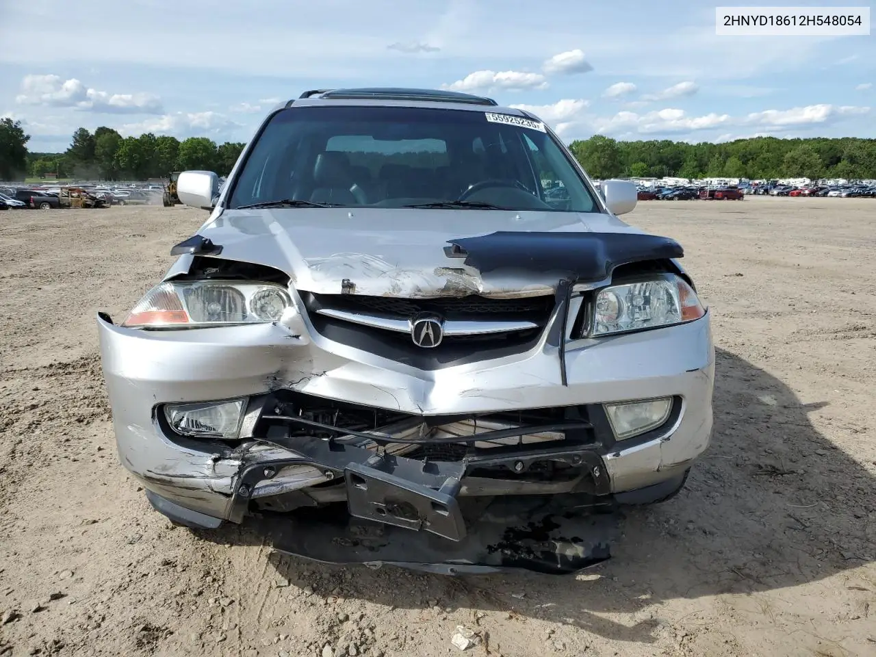 2002 Acura Mdx Touring VIN: 2HNYD18612H548054 Lot: 55925235
