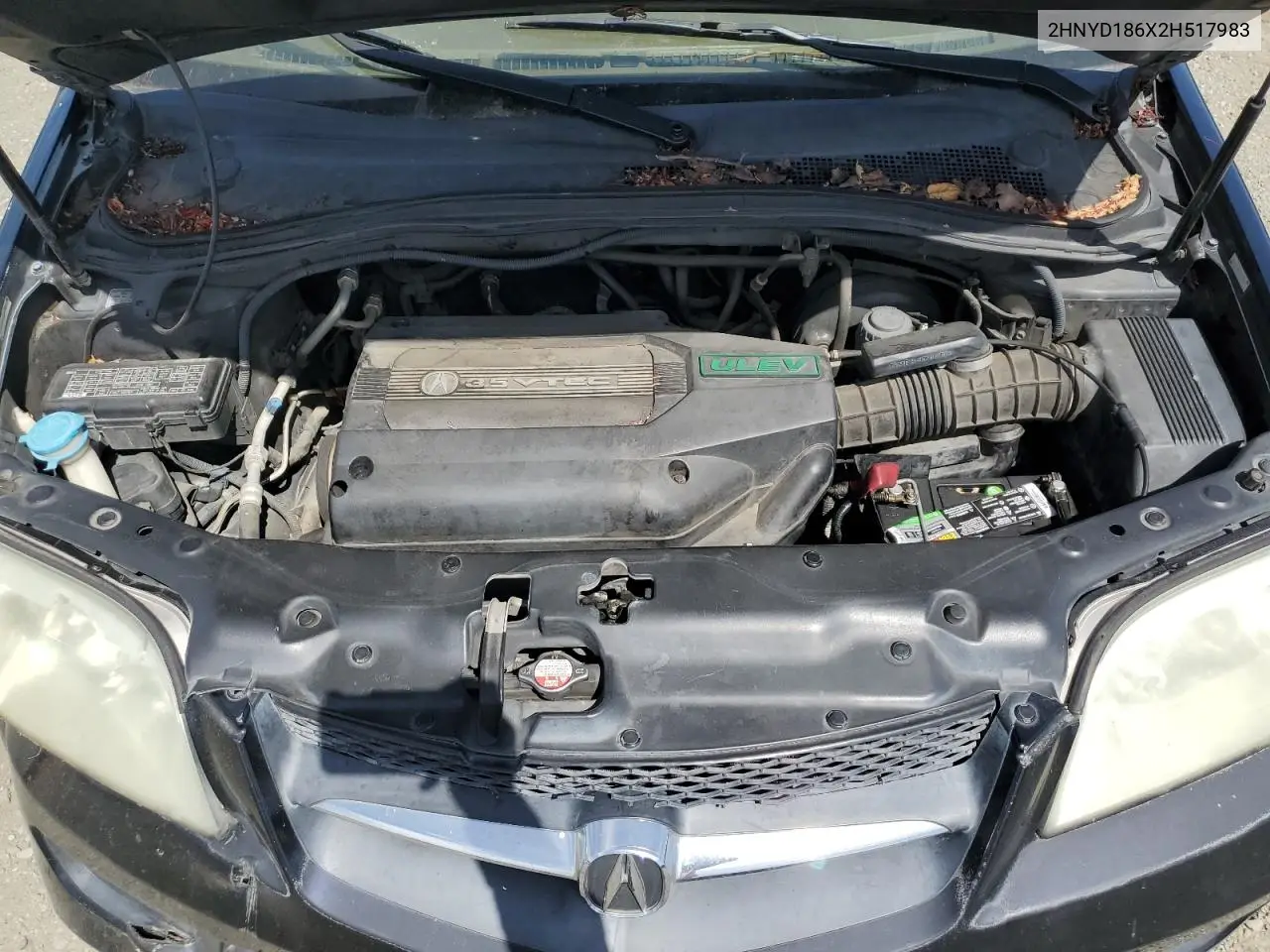 2002 Acura Mdx Touring VIN: 2HNYD186X2H517983 Lot: 56596225