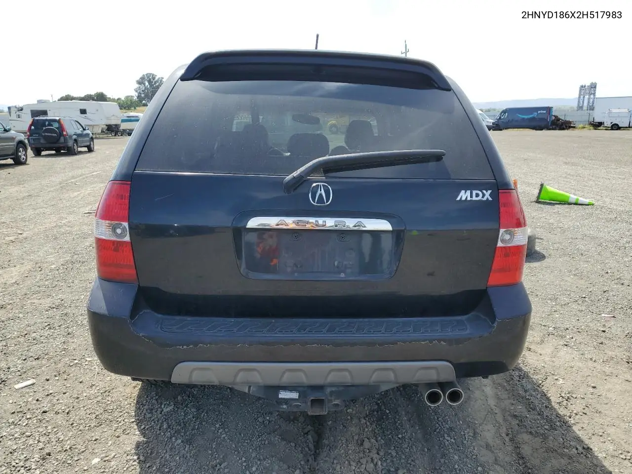 2002 Acura Mdx Touring VIN: 2HNYD186X2H517983 Lot: 56596225