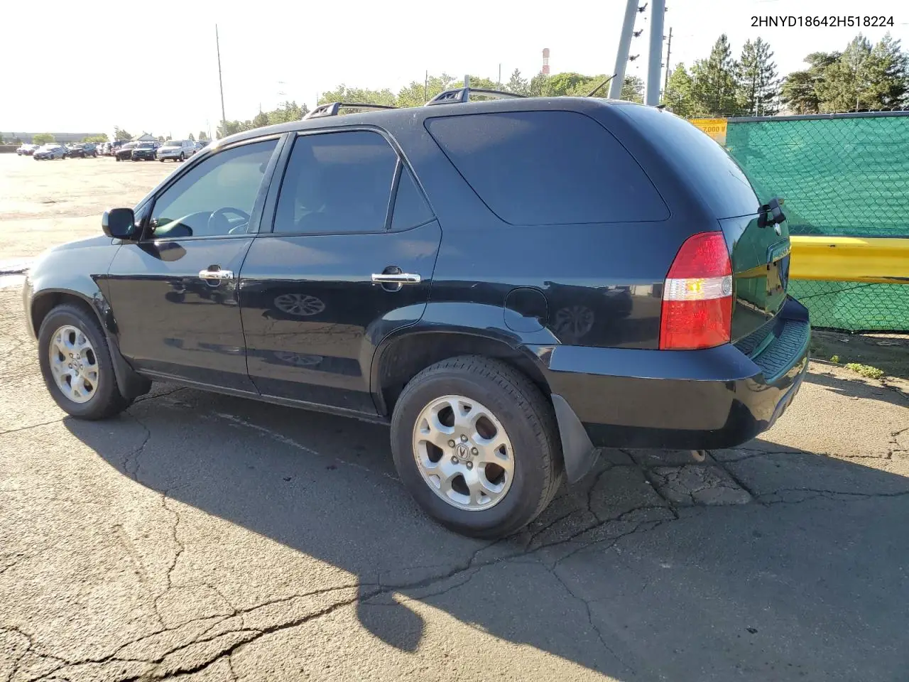2002 Acura Mdx Touring VIN: 2HNYD18642H518224 Lot: 59372635