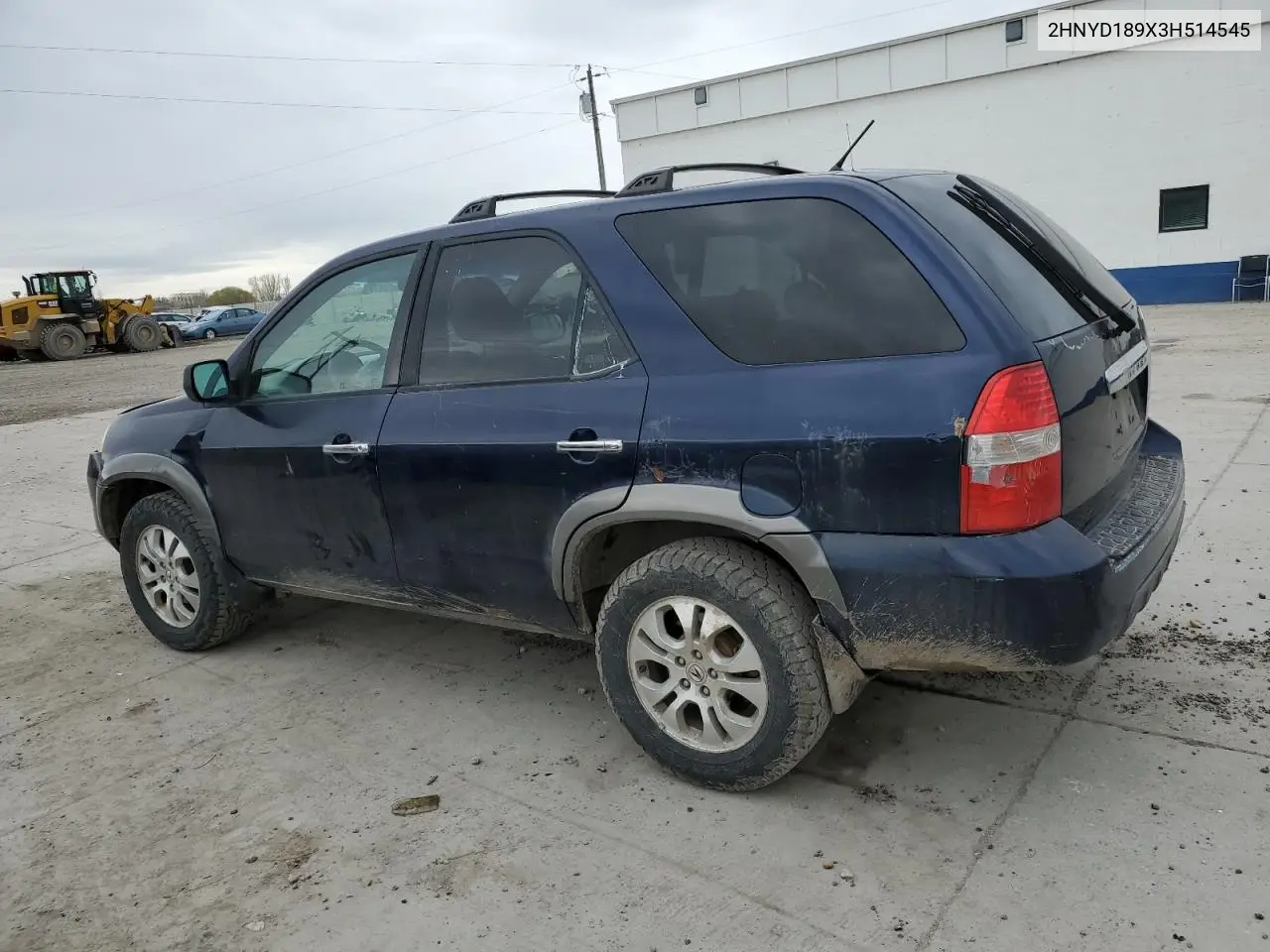 2003 Acura Mdx Touring VIN: 2HNYD189X3H514545 Lot: 49901885