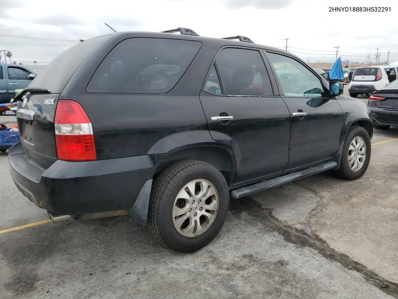 2003 Acura Mdx Touring VIN: 2HNYD18883H532291 Lot: 55997805