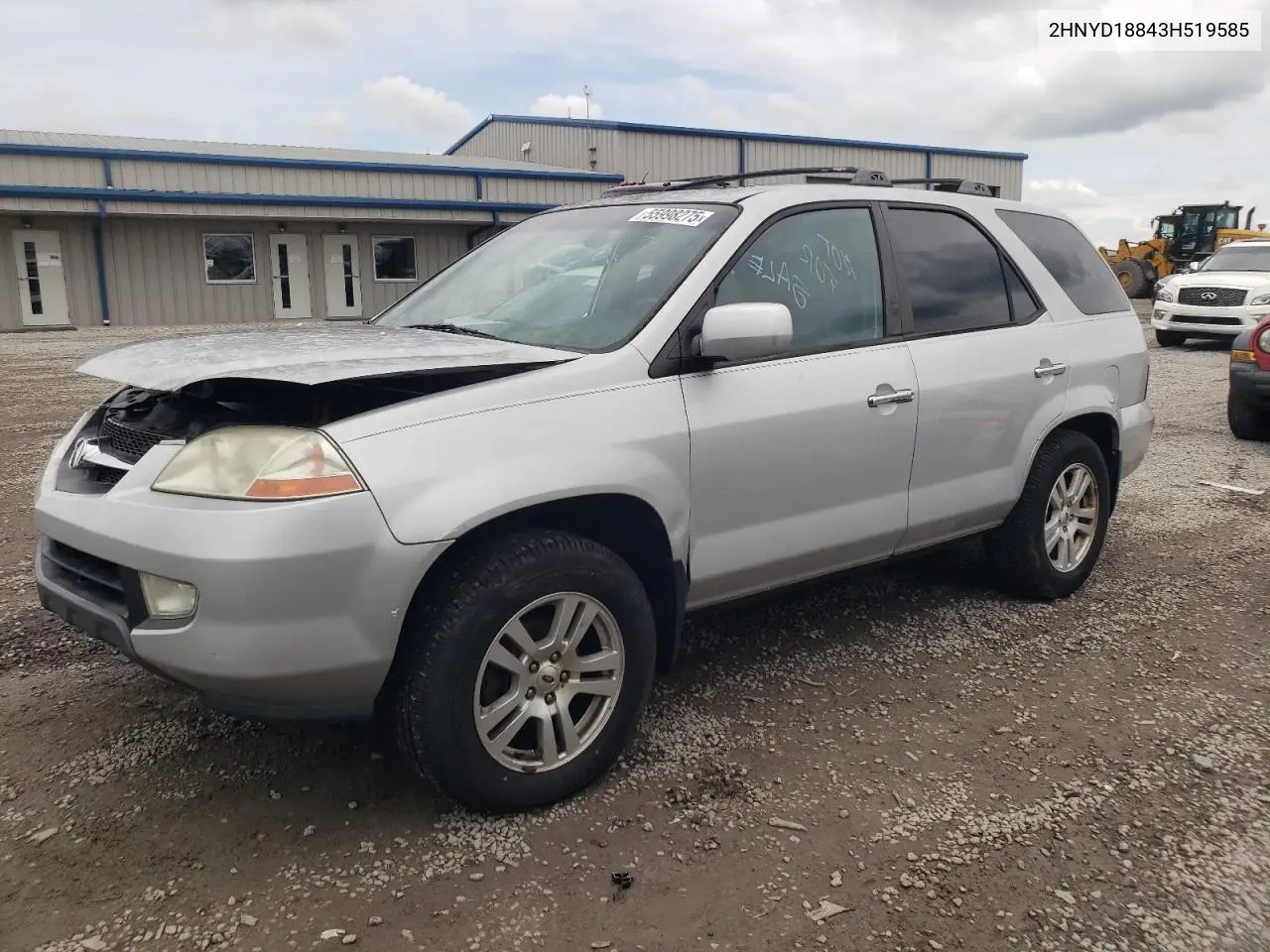 2003 Acura Mdx Touring VIN: 2HNYD18843H519585 Lot: 55998275