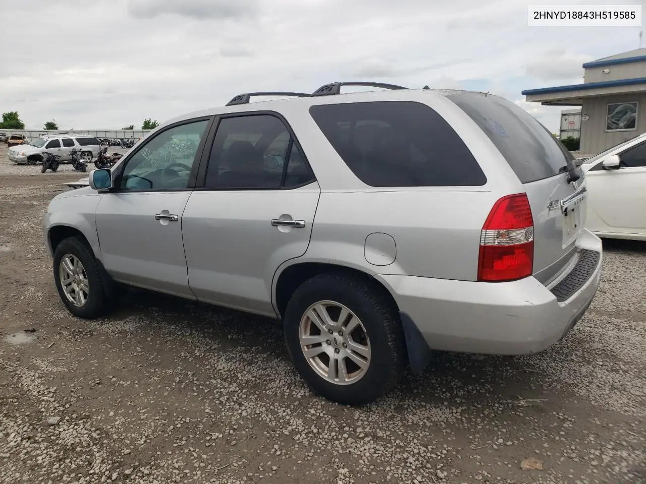 2003 Acura Mdx Touring VIN: 2HNYD18843H519585 Lot: 55998275