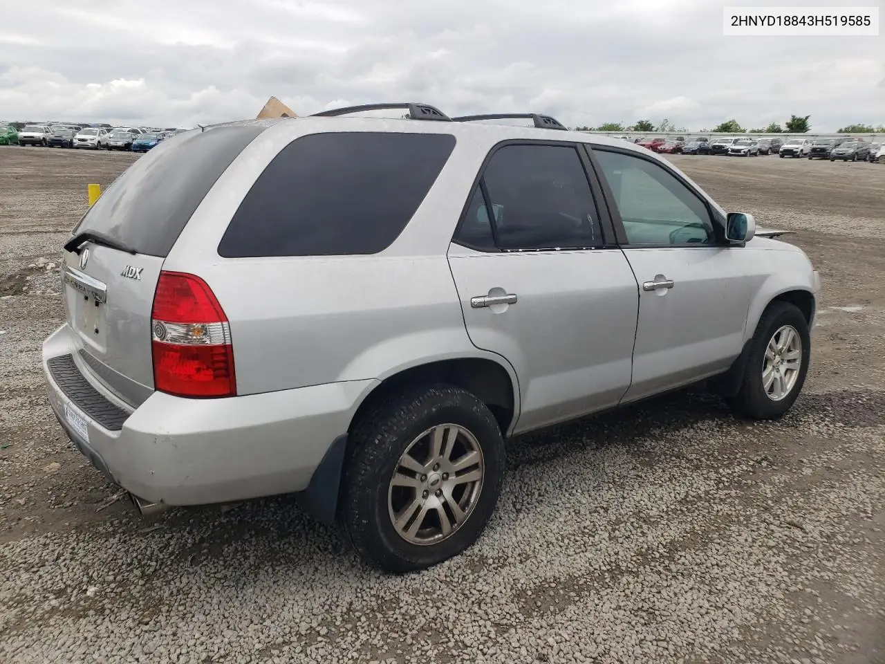 2003 Acura Mdx Touring VIN: 2HNYD18843H519585 Lot: 55998275