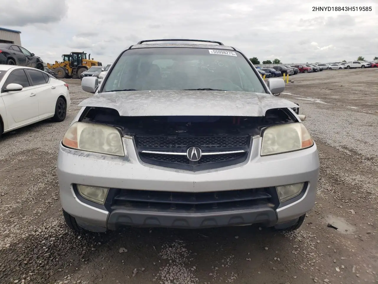 2003 Acura Mdx Touring VIN: 2HNYD18843H519585 Lot: 55998275