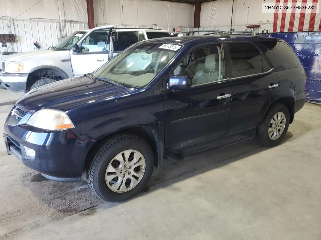 2003 Acura Mdx Touring VIN: 2HNYD18673H536282 Lot: 56073515