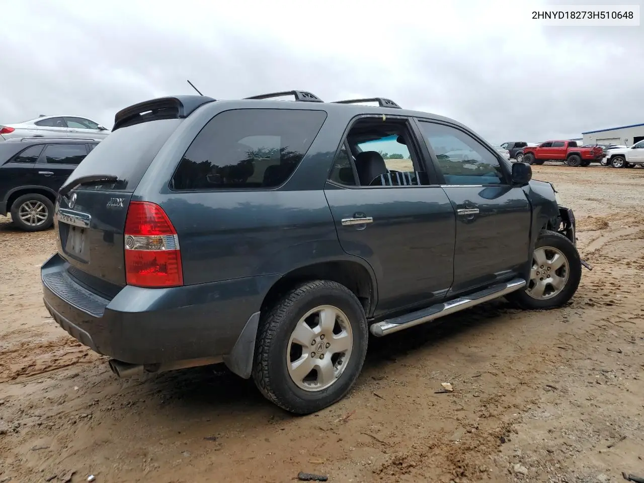 2003 Acura Mdx VIN: 2HNYD18273H510648 Lot: 60805255