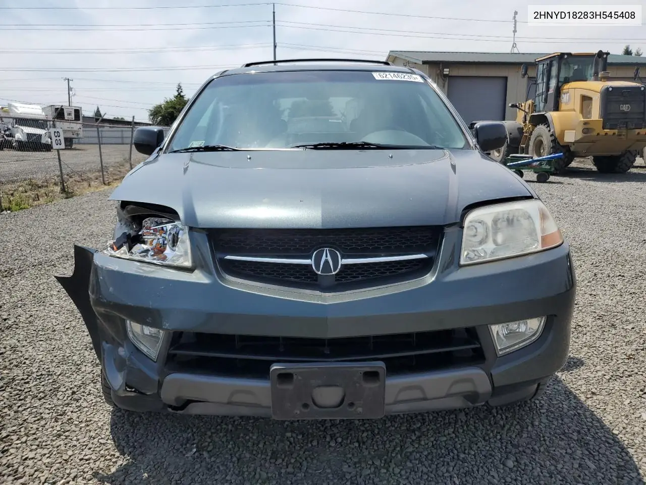 2003 Acura Mdx VIN: 2HNYD18283H545408 Lot: 62146235