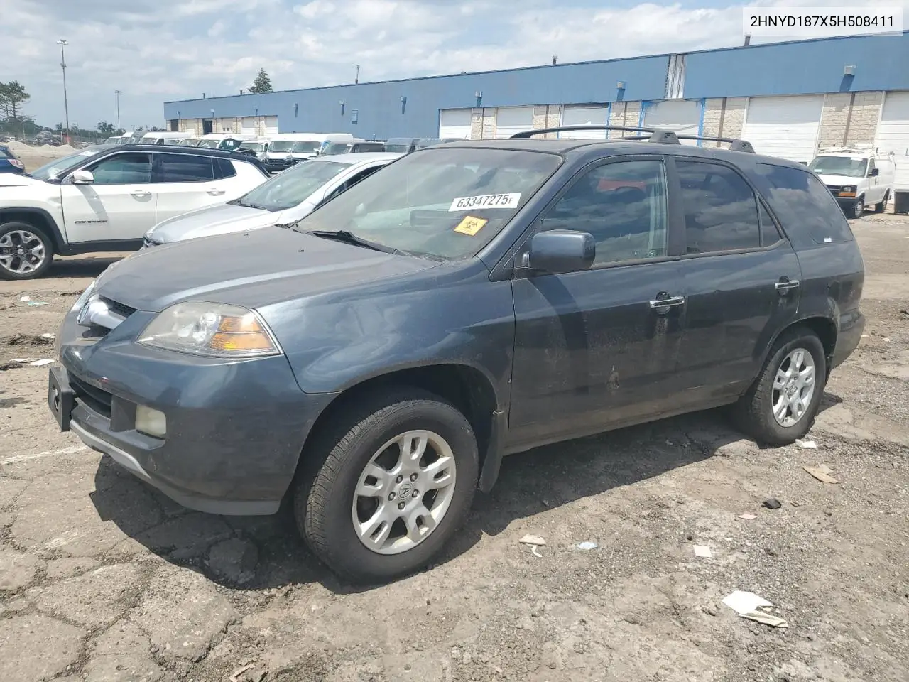 2003 Acura Mdx Touring VIN: 2HNYD187X5H508411 Lot: 63347275