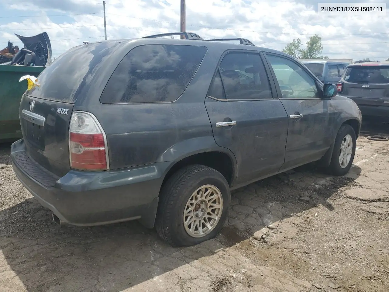 2003 Acura Mdx Touring VIN: 2HNYD187X5H508411 Lot: 63347275