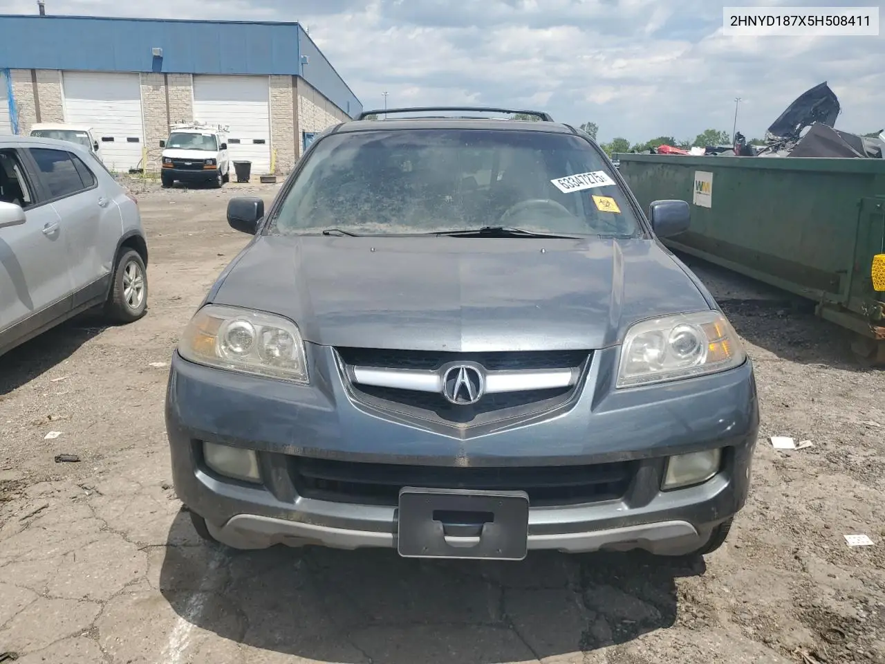 2003 Acura Mdx Touring VIN: 2HNYD187X5H508411 Lot: 63347275