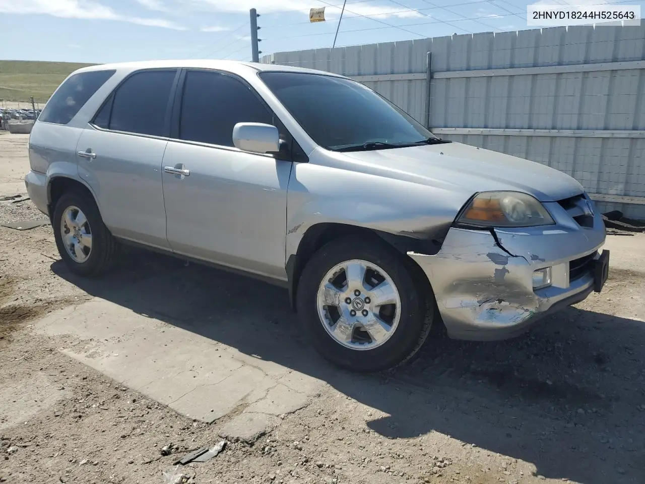 2004 Acura Mdx VIN: 2HNYD18244H525643 Lot: 52210445