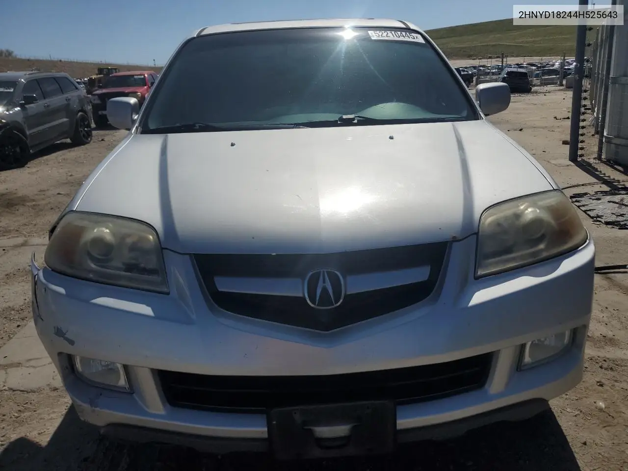2004 Acura Mdx VIN: 2HNYD18244H525643 Lot: 52210445