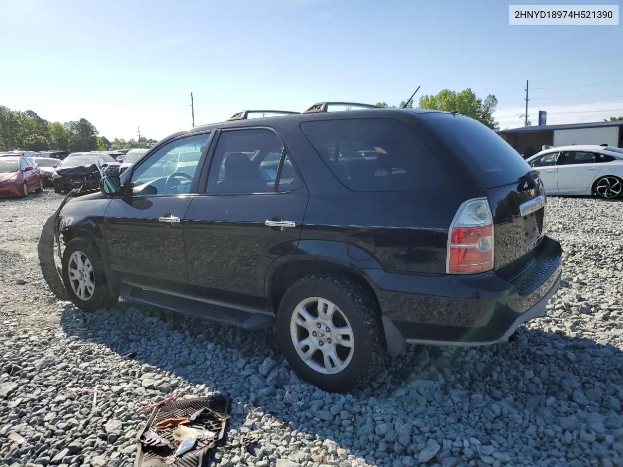 2004 Acura Mdx Touring VIN: 2HNYD18974H521390 Lot: 55932255