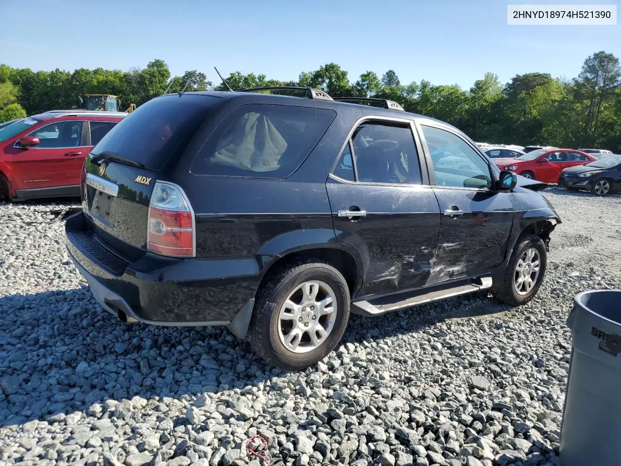 2004 Acura Mdx Touring VIN: 2HNYD18974H521390 Lot: 55932255