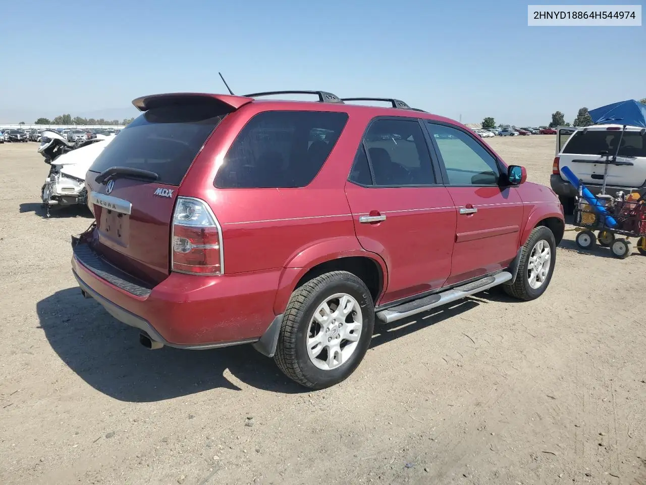 2004 Acura Mdx Touring VIN: 2HNYD18864H544974 Lot: 56404895