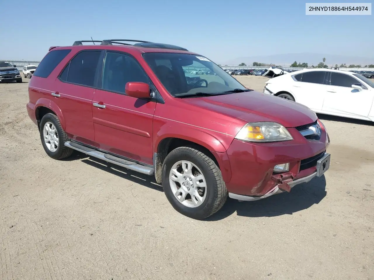 2004 Acura Mdx Touring VIN: 2HNYD18864H544974 Lot: 56404895