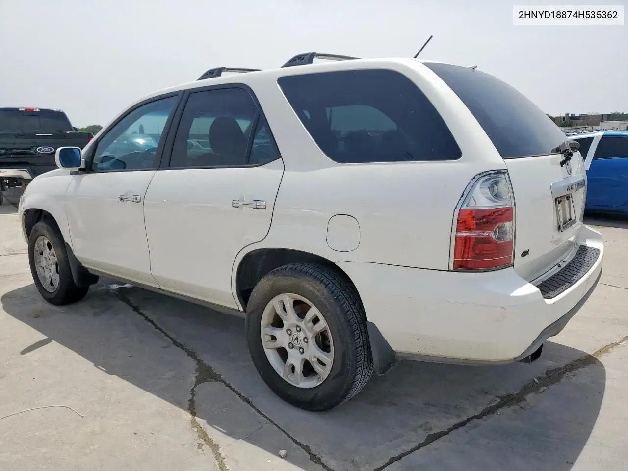 2004 Acura Mdx Touring VIN: 2HNYD18874H535362 Lot: 56969245