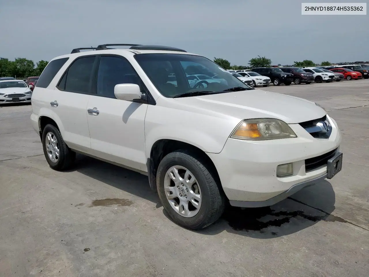 2004 Acura Mdx Touring VIN: 2HNYD18874H535362 Lot: 56969245