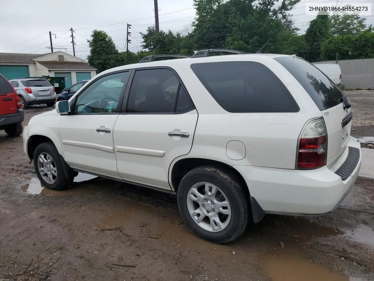 2004 Acura Mdx Touring VIN: 2HNYD18664H554273 Lot: 61247075