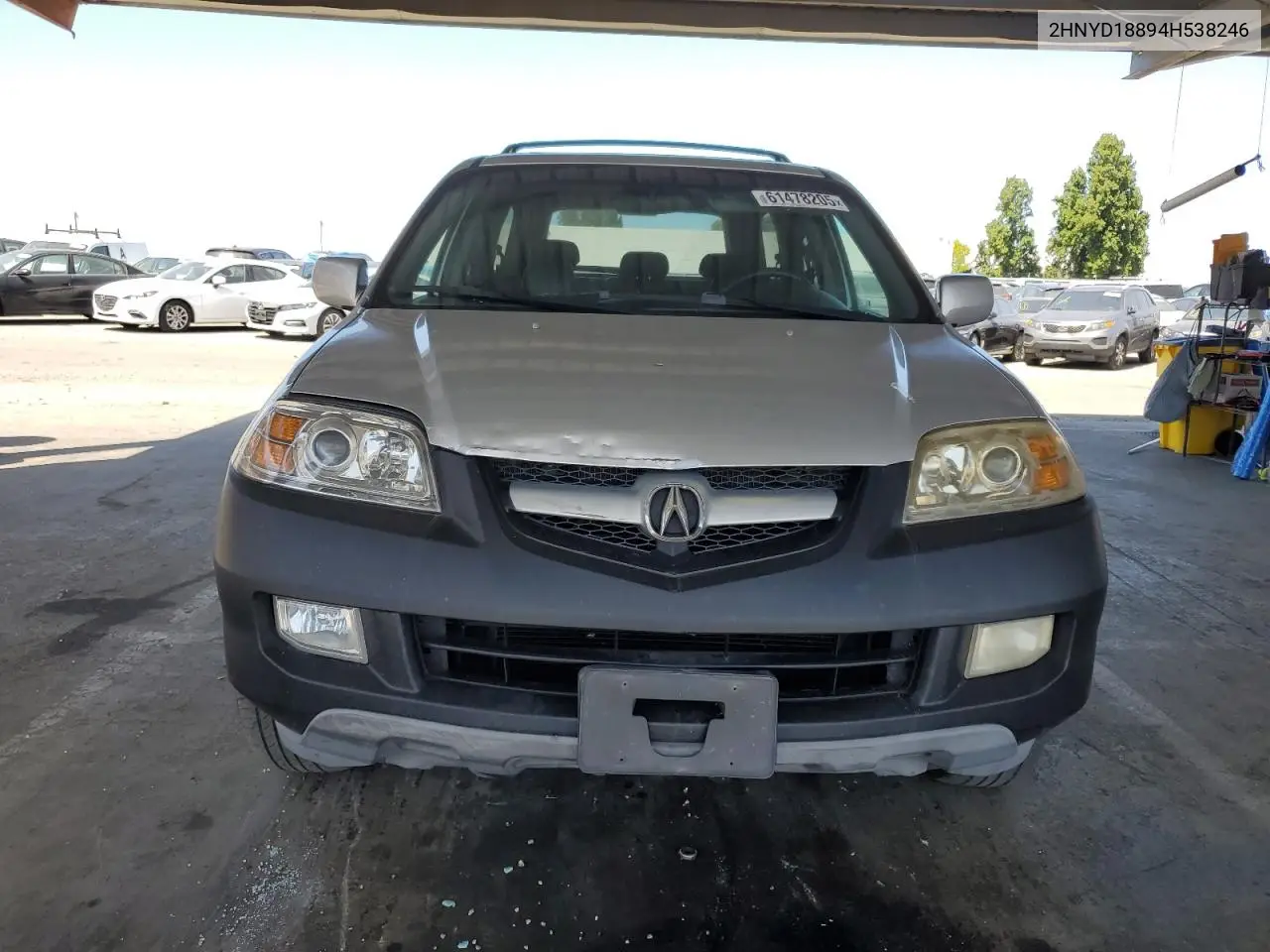 2004 Acura Mdx Touring VIN: 2HNYD18894H538246 Lot: 61478205