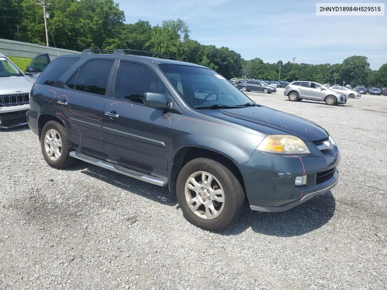 2004 Acura Mdx Touring VIN: 2HNYD18984H529515 Lot: 61549065