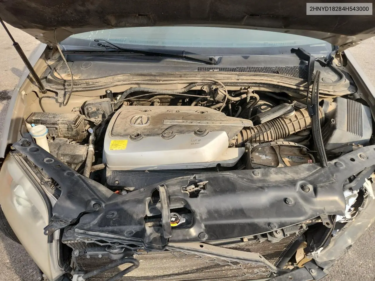 2004 Acura Mdx VIN: 2HNYD18284H543000 Lot: 61759585