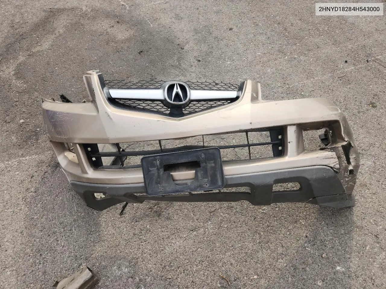 2004 Acura Mdx VIN: 2HNYD18284H543000 Lot: 61759585
