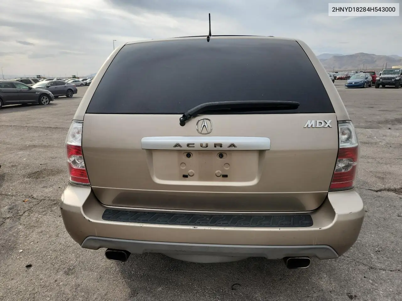 2004 Acura Mdx VIN: 2HNYD18284H543000 Lot: 61759585