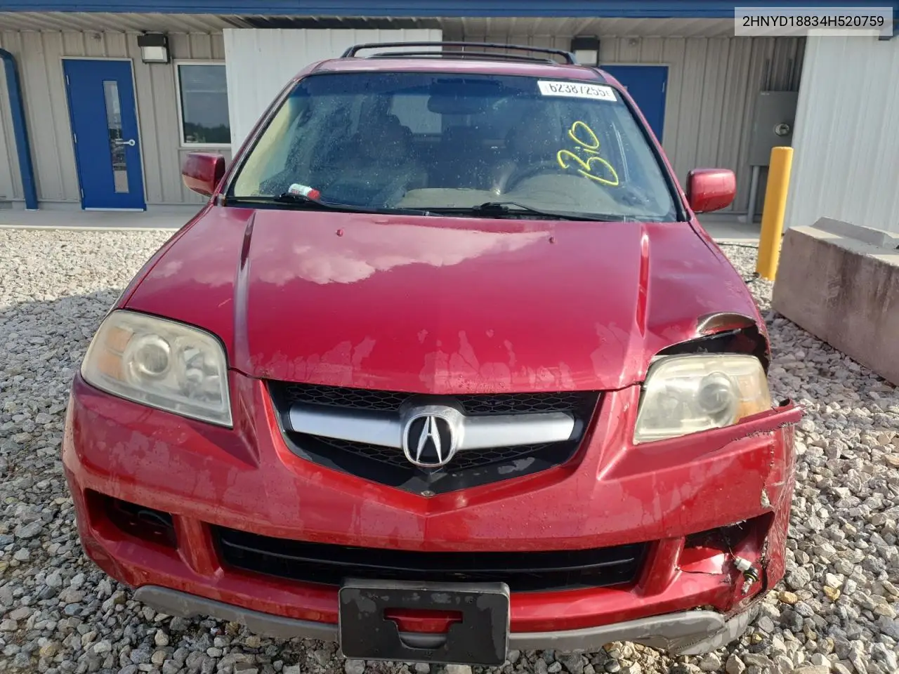 2004 Acura Mdx Touring VIN: 2HNYD18834H520759 Lot: 62387255
