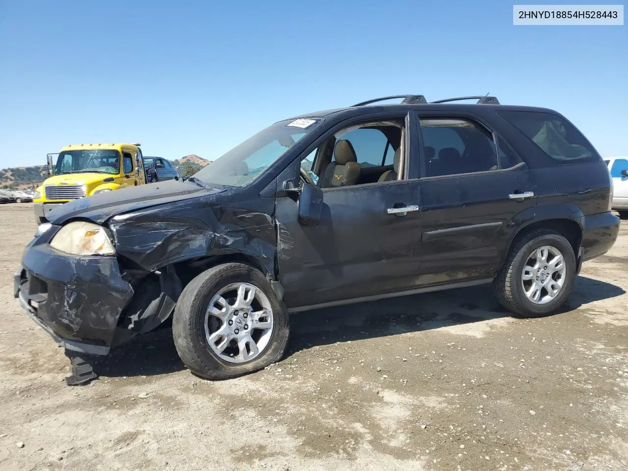 2004 Acura Mdx Touring VIN: 2HNYD18854H528443 Lot: 62405885