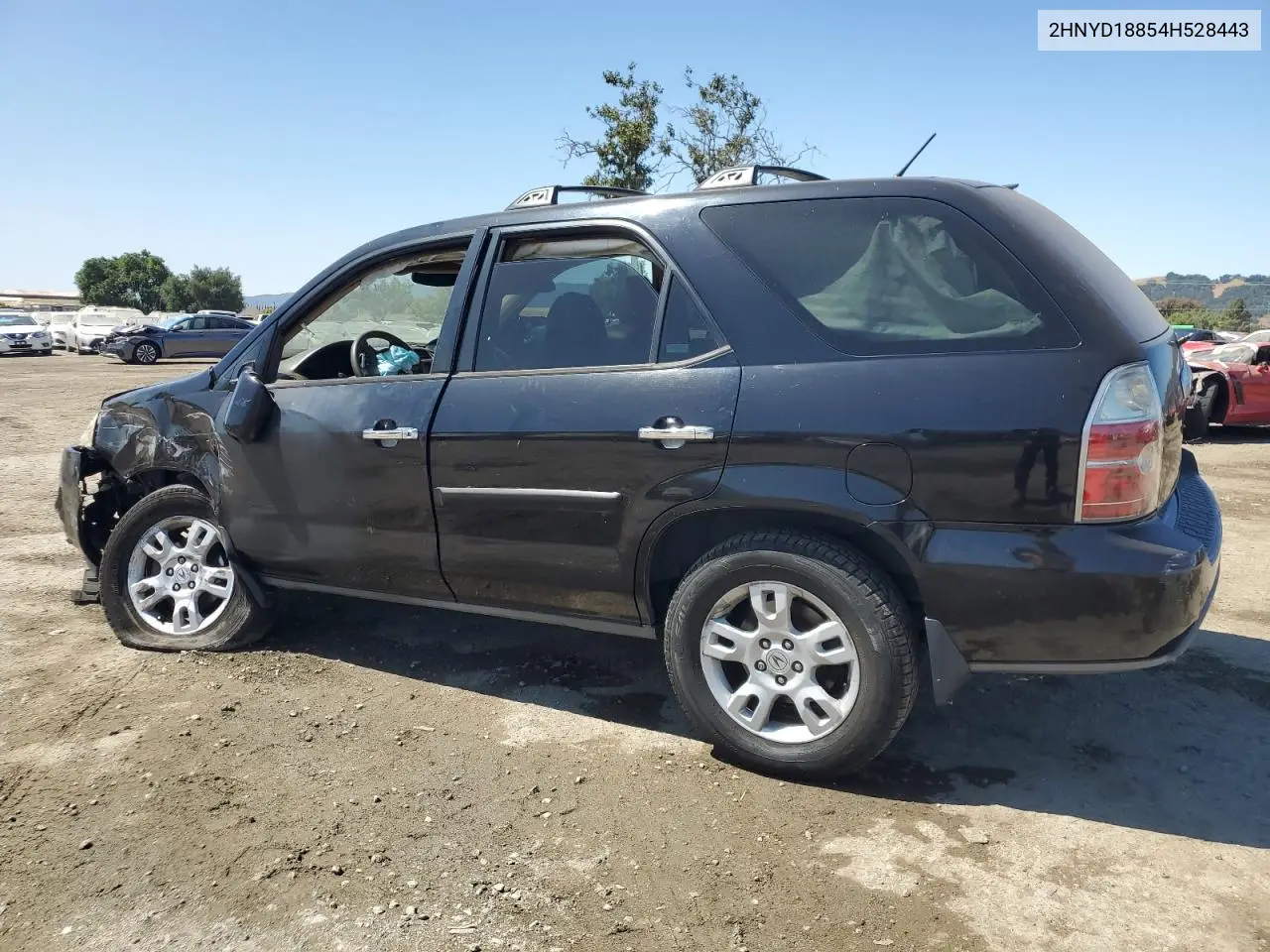 2004 Acura Mdx Touring VIN: 2HNYD18854H528443 Lot: 62405885