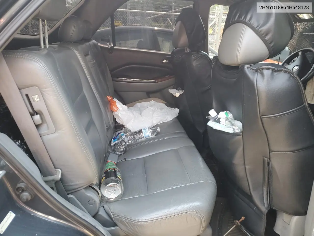 2004 Acura Mdx Touring VIN: 2HNYD18864H543128 Lot: 62669455