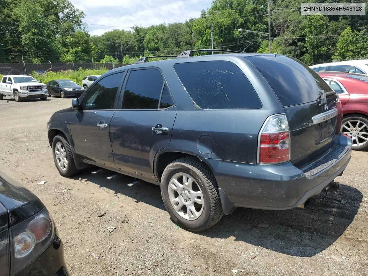 2004 Acura Mdx Touring VIN: 2HNYD18864H543128 Lot: 62669455