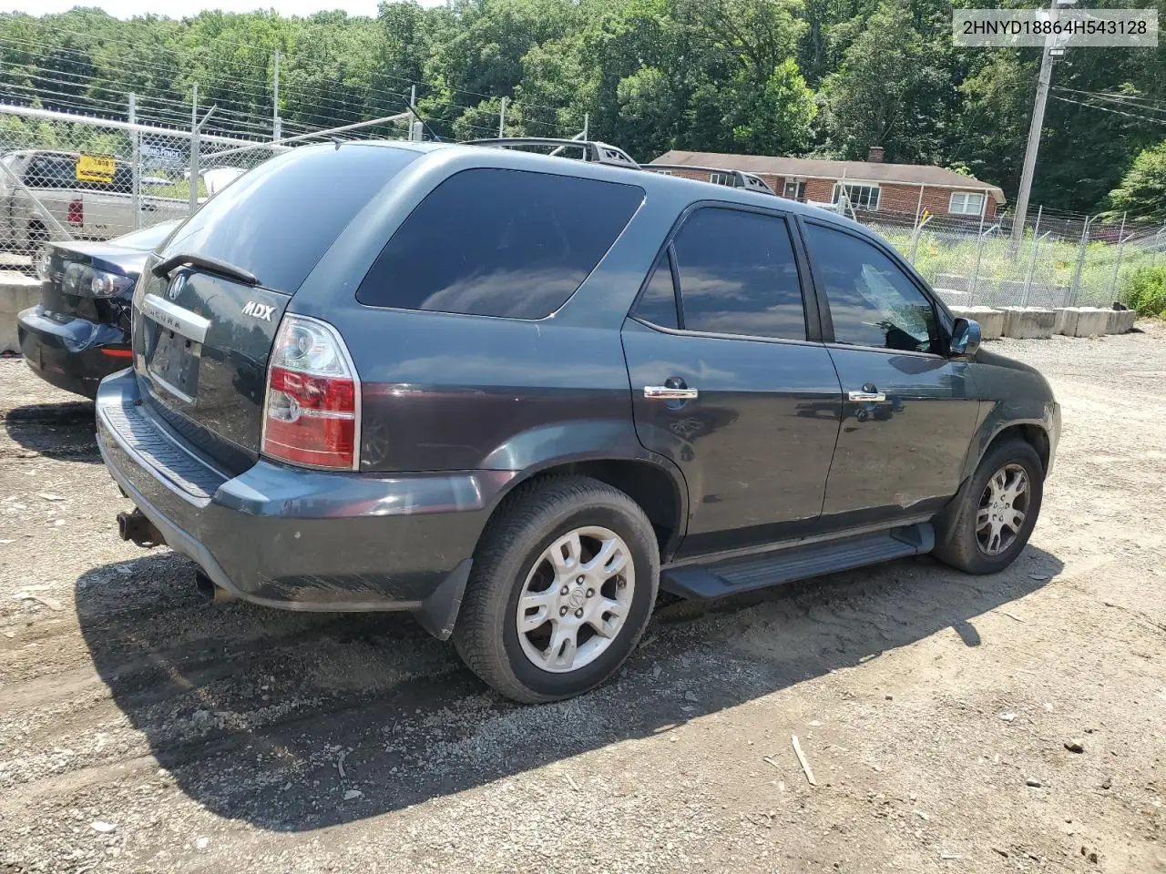 2004 Acura Mdx Touring VIN: 2HNYD18864H543128 Lot: 62669455
