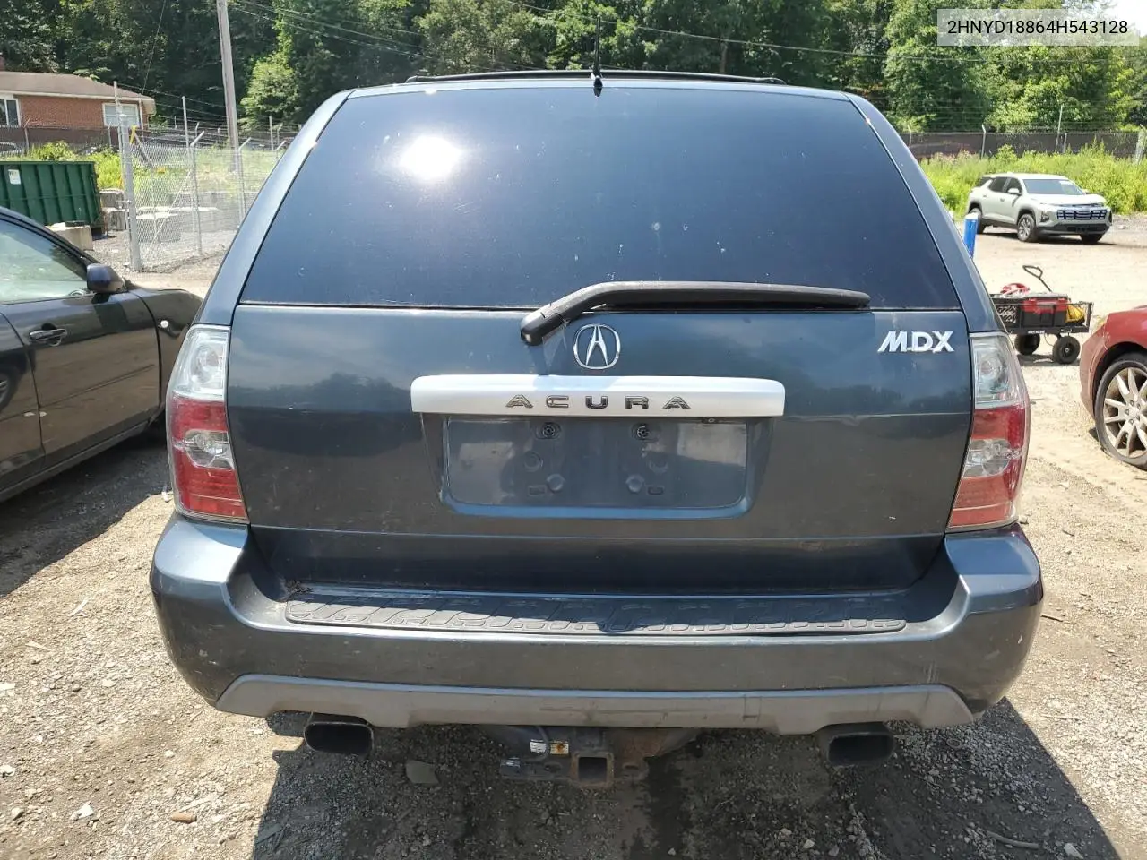 2004 Acura Mdx Touring VIN: 2HNYD18864H543128 Lot: 62669455
