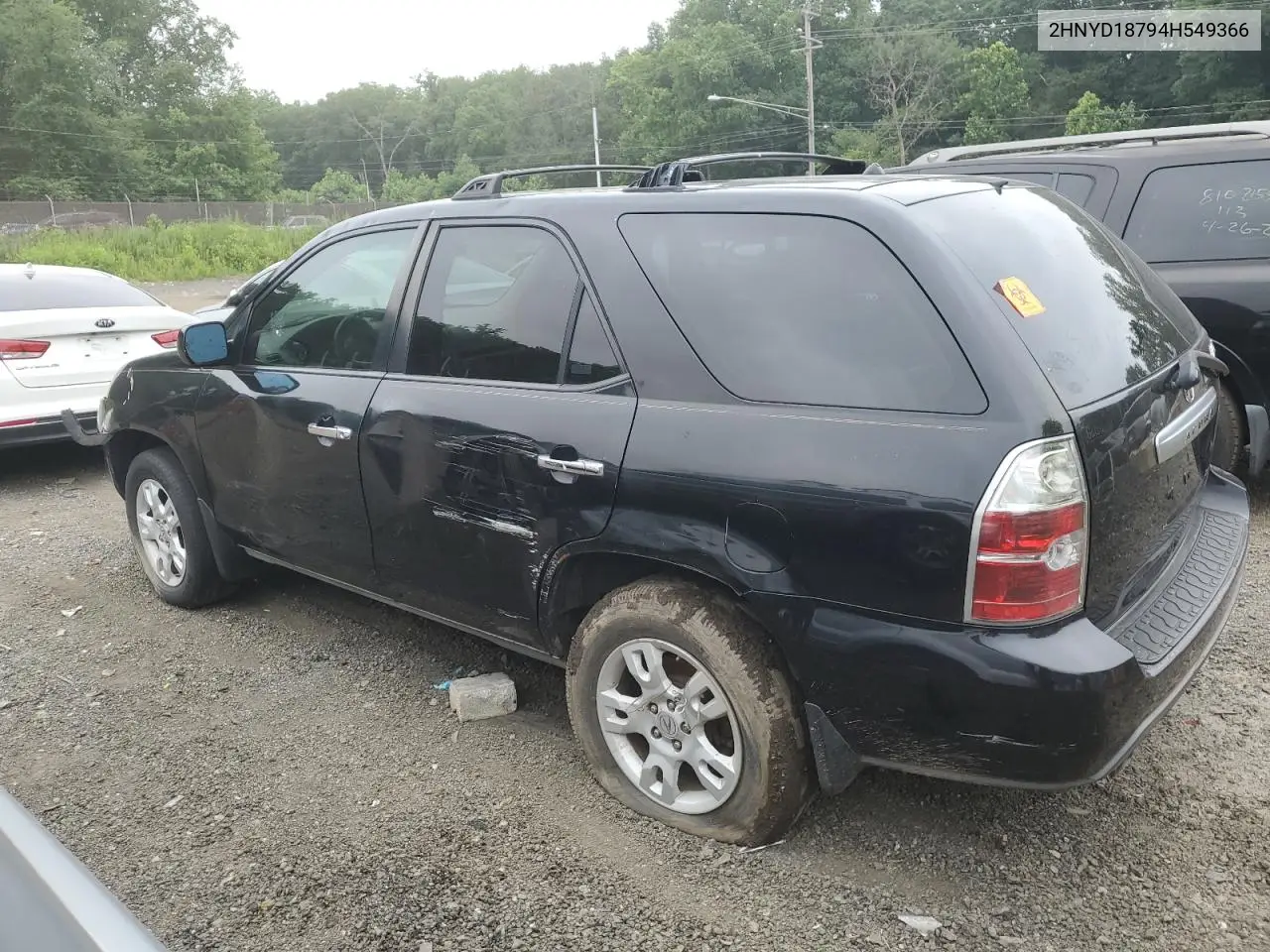 2004 Acura Mdx Touring VIN: 2HNYD18794H549366 Lot: 62681035