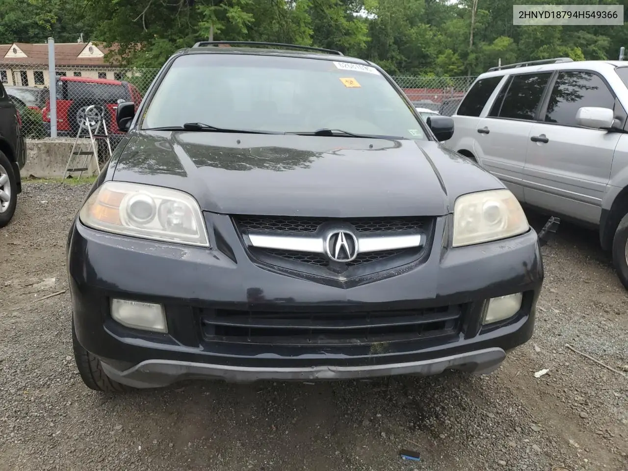 2004 Acura Mdx Touring VIN: 2HNYD18794H549366 Lot: 62681035