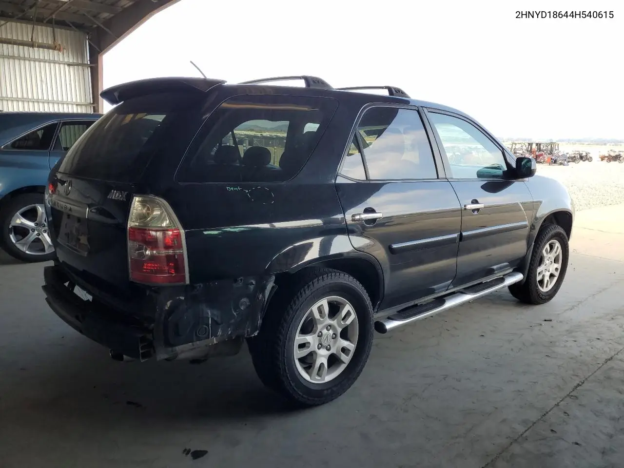2004 Acura Mdx Touring VIN: 2HNYD18644H540615 Lot: 62942525