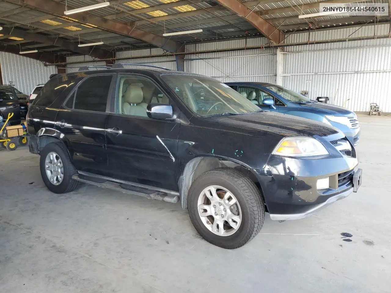 2004 Acura Mdx Touring VIN: 2HNYD18644H540615 Lot: 62942525