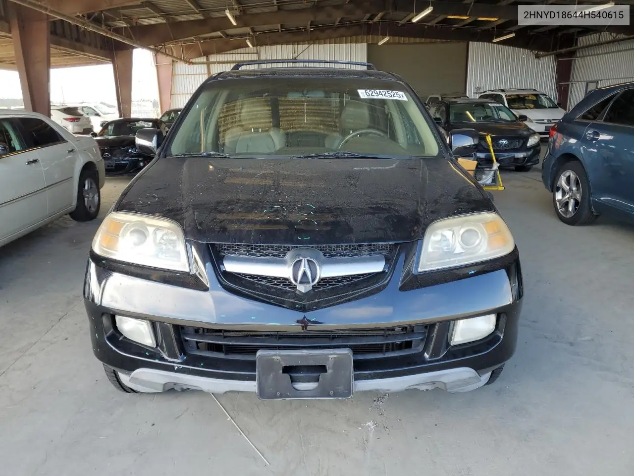 2004 Acura Mdx Touring VIN: 2HNYD18644H540615 Lot: 62942525