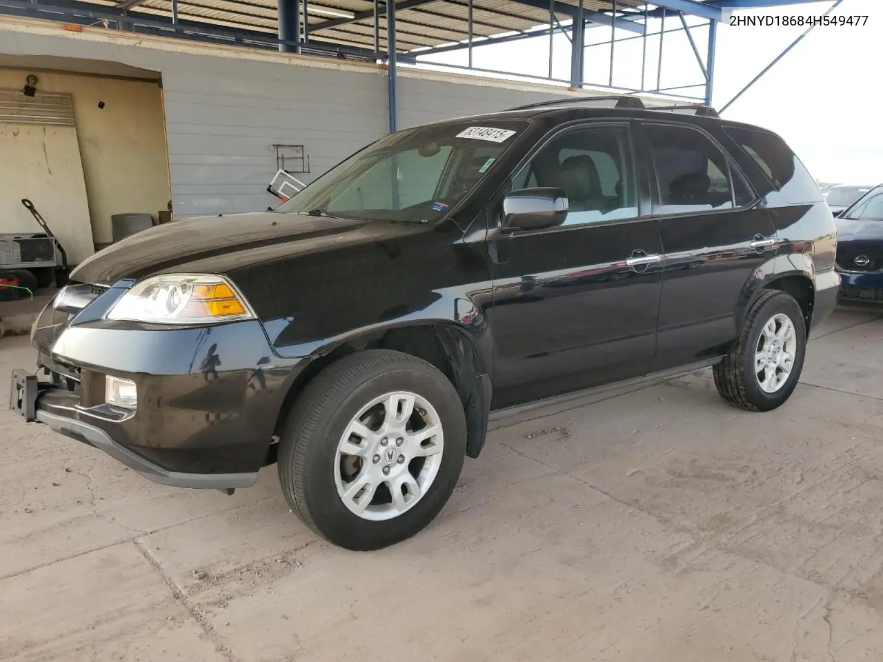 2004 Acura Mdx Touring VIN: 2HNYD18684H549477 Lot: 63148415